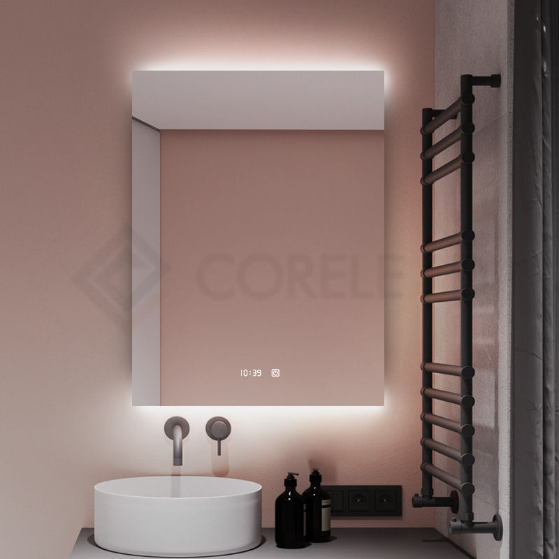 M4020-2 Rectangular ambient bathroom LED mirror