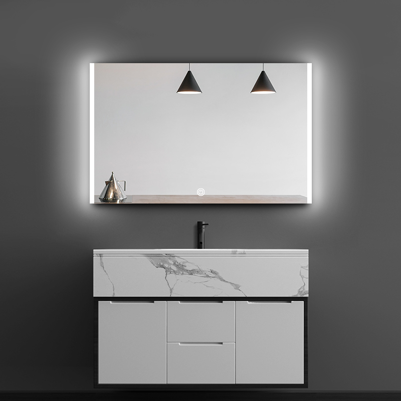 M1022-Florence Rectangular smart bathroom luminous mirror