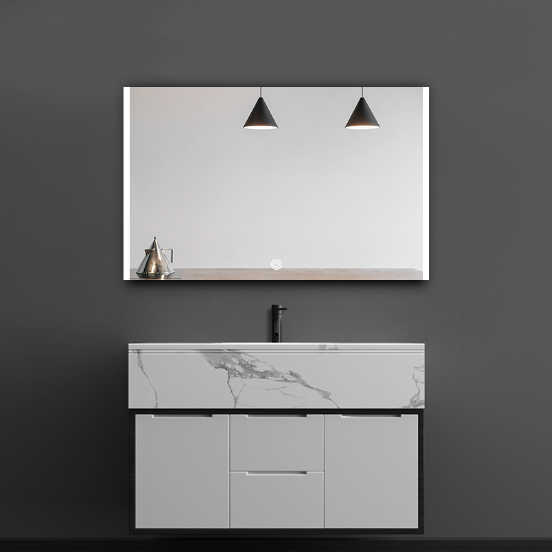 M1022-Florence Rectangular smart bathroom luminous mirror