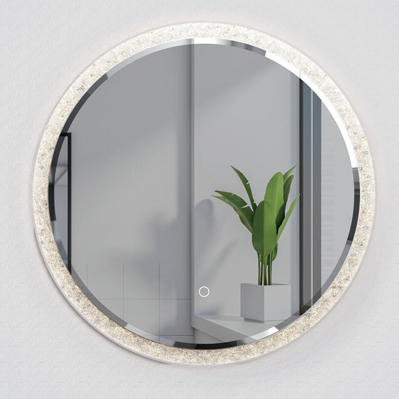 What are the advantages of round bathroom mirrors