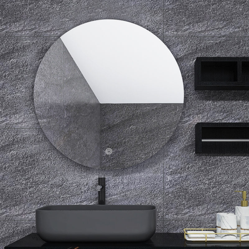 M3056 Round ambient light LED bathroom mirror