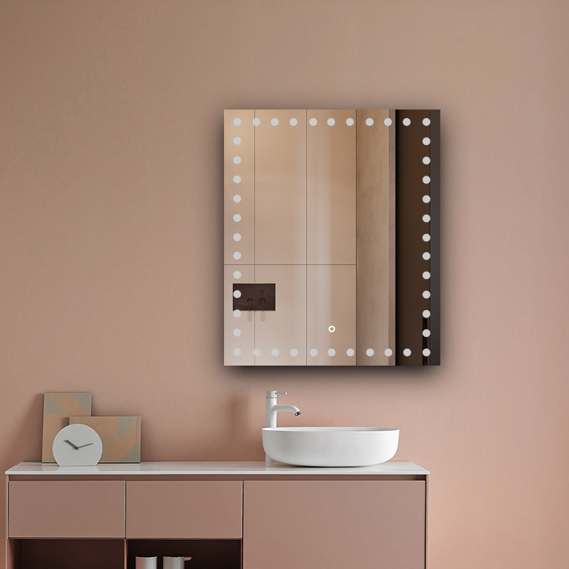 M3060-Hollywood stylish vanity LED bathroom mirror