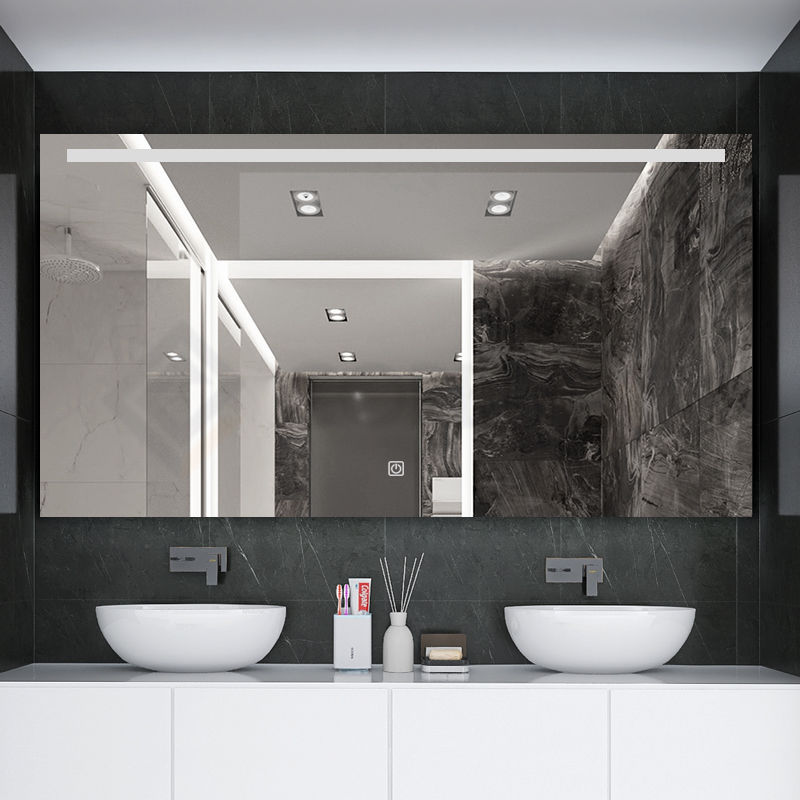 M4022 simple lighted LED bathroom smart mirror