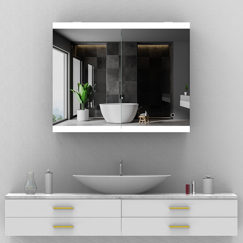 What is the benefits of an LED bathroom mirror